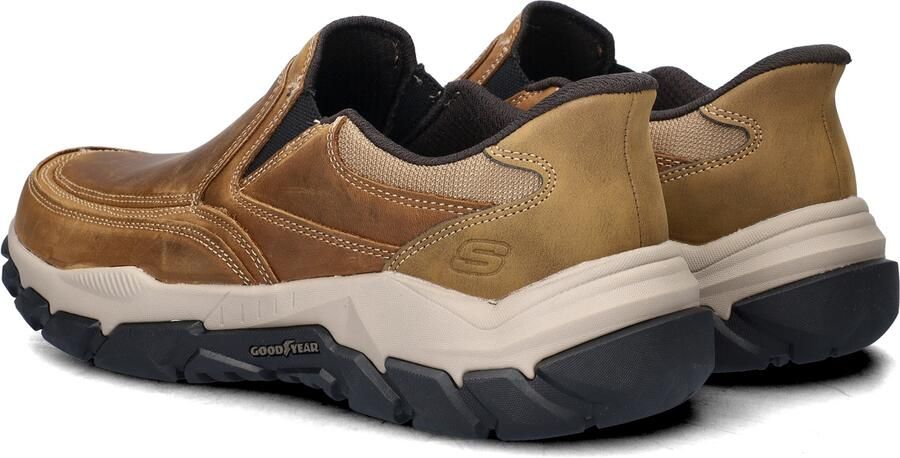 Skechers Hands Free Slip-Ins Santoro Archaic heren instapper Taupe - Foto 4