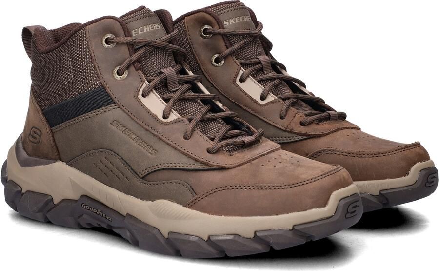 Skechers Santoro Hopkins Veterschoenen Hoog donkerbruin - Foto 10