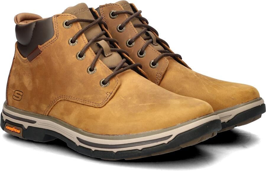Skechers Relaxed Fit: Segment 2.0 Brogden Veterschoenen Hoog middel bruin - Foto 6