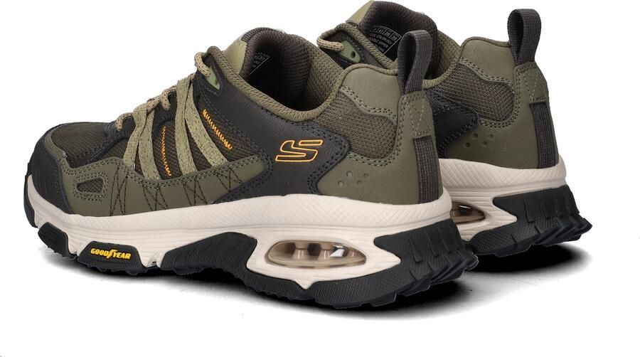 Skechers SKECH-AIR ENVOY Heren Wandelschoenen Olijf - Foto 5