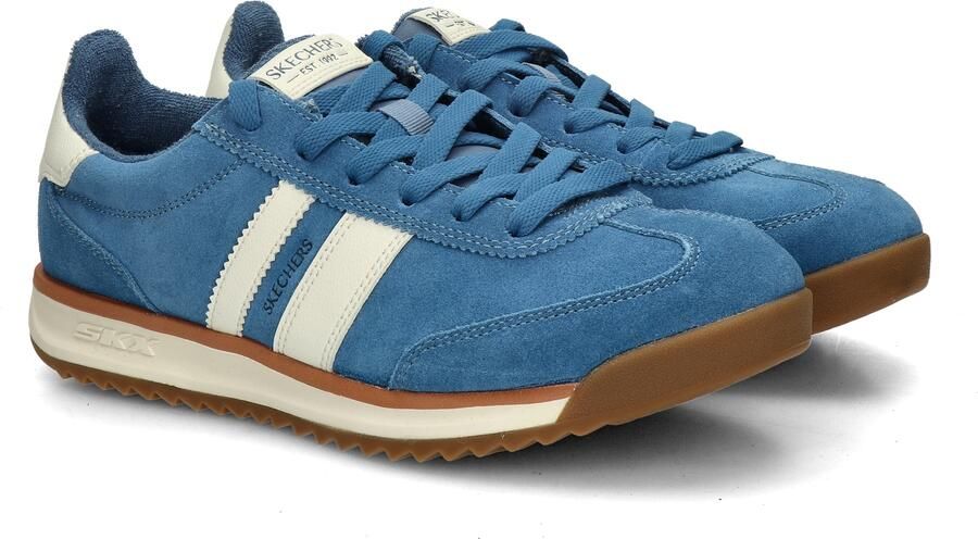 Skechers SKX 92 herensneaker Blauw wit - Foto 4