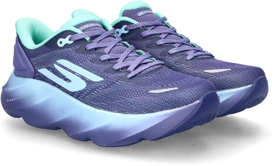 Skechers SKX AERO BURST Dames Sportschoenen Periwinkle Aqua - Foto 2