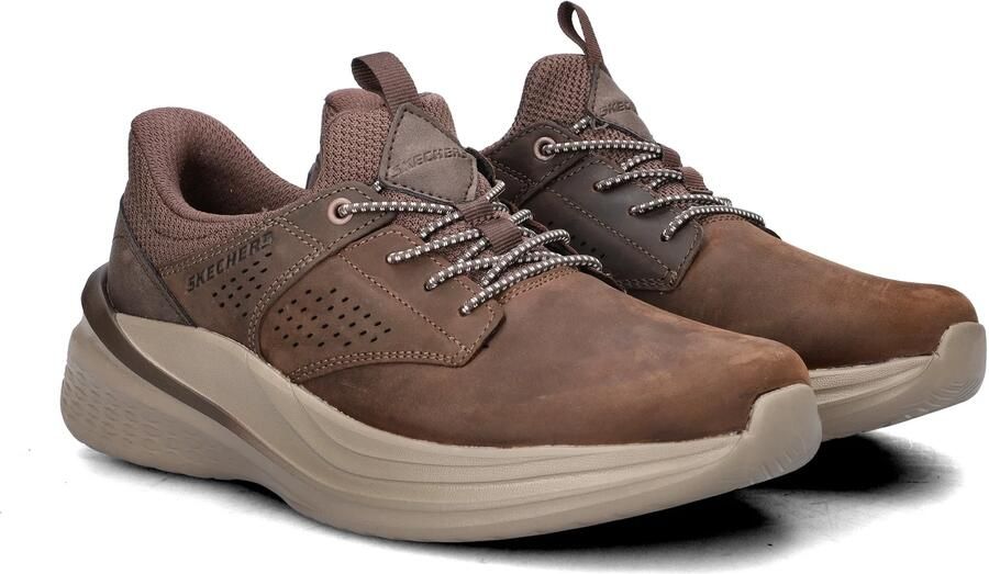 Skechers SLADE 2.0 ENCORE Heren Instappers Donkerbruin - Foto 4