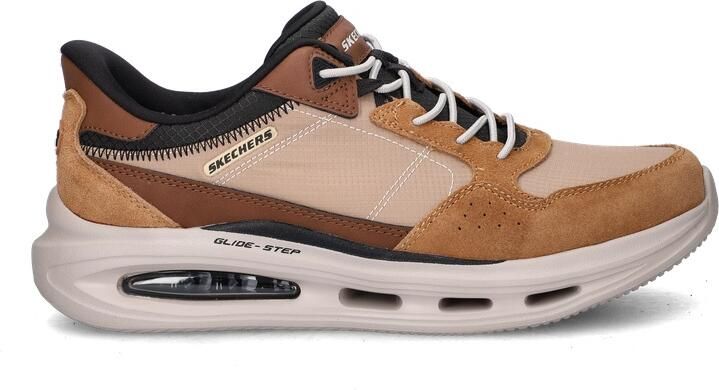 Skechers Sloan Remming heren sneaker Bruin multi - Foto 2