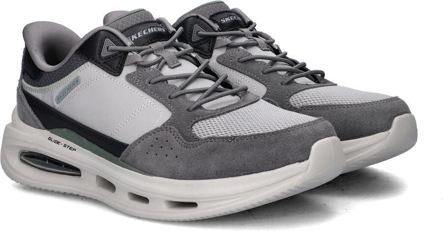 Skechers Sloan Remming heren sneaker Licht grijs - Foto 4