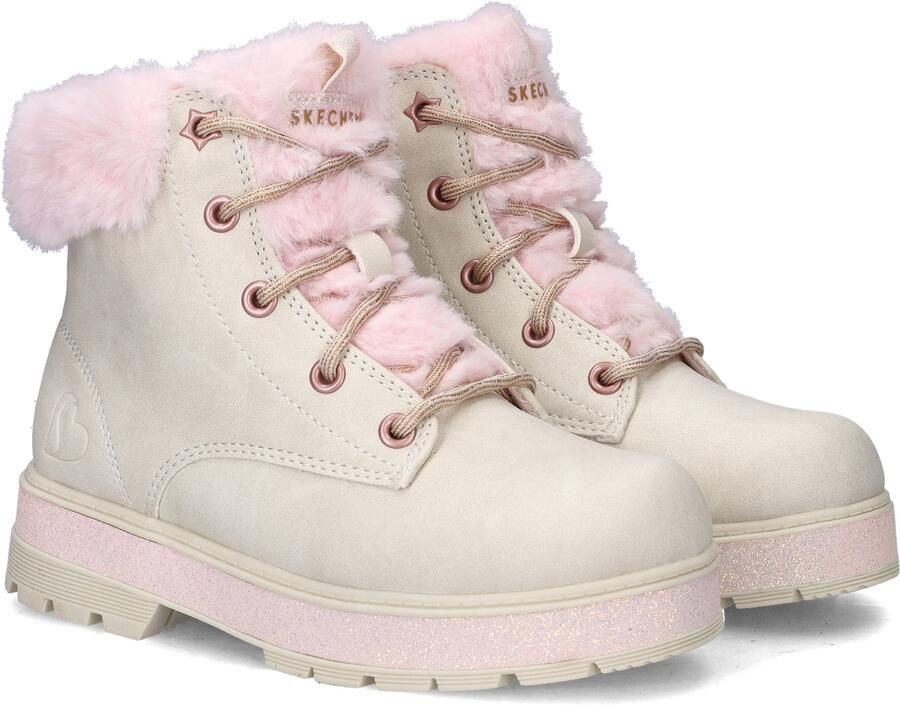 Skechers STREET GLITZ Meisjes Laarzen Naturel - Foto 4