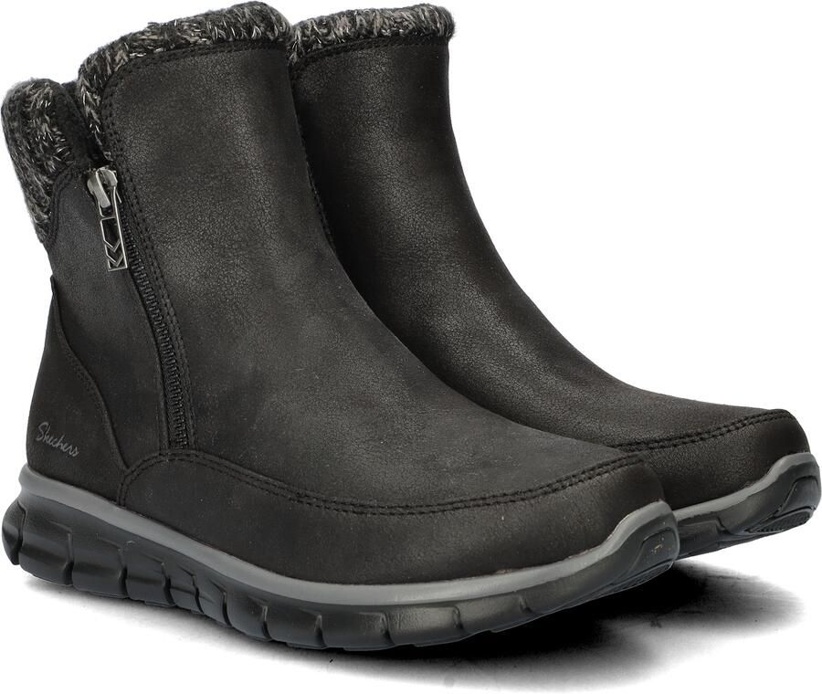Skechers Dames Boots Synergy-Lovely Collab ZWART - Foto 10