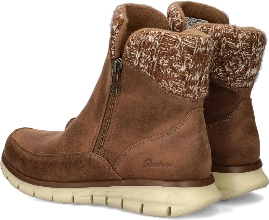 Skechers Lovely Collab Vegan Gebreide Enkellaars Brown Dames - Foto 10