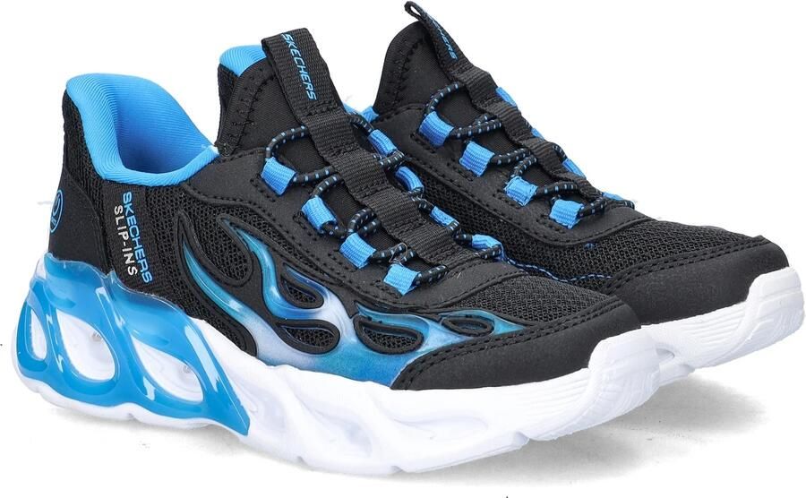Skechers Thermo-Flash 2.0 Heat-Brisk jongens sneaker Blauw multi - Foto 4