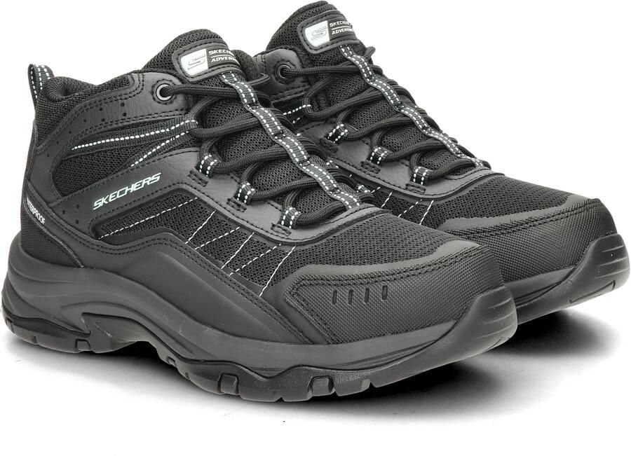 Skechers Trego Ashaway dames wandelschoenen Zwart - Foto 4