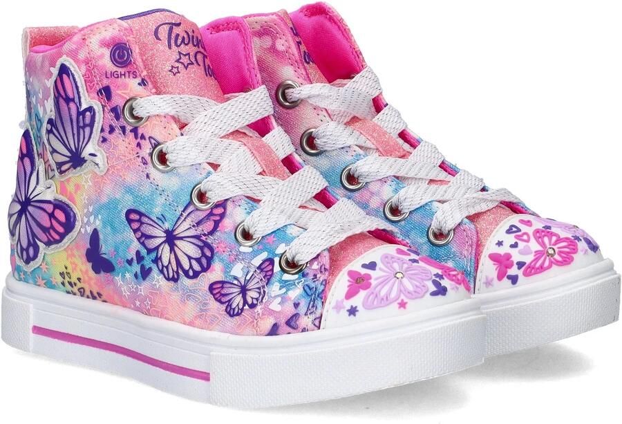 Skechers Twinkle Toes: Twi-Lites 2.0 Flutter Daydream meisje sneaker Roze - Foto 3