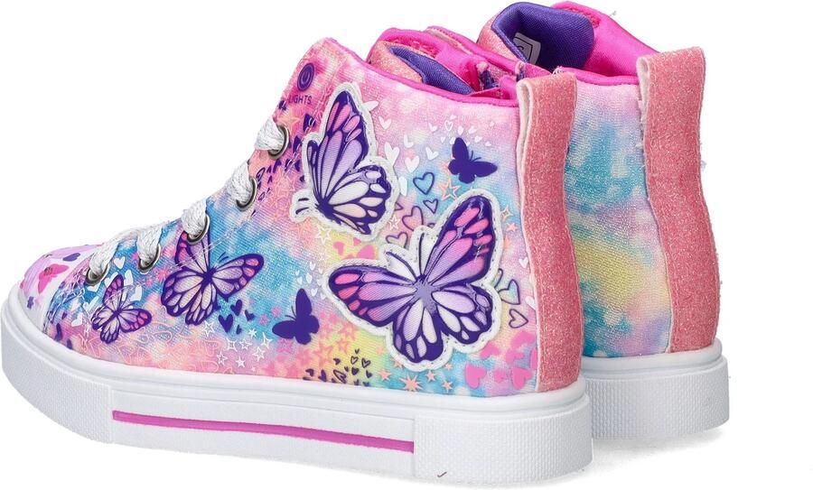 Skechers Twinkle Toes: Twi-Lites 2.0 Flutter Daydream meisje sneaker Roze - Foto 4
