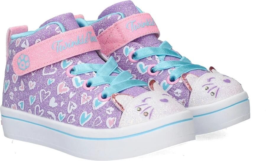 Skechers Skeechers Twinkle Toes Twi-Lites meisjes sneaker Lila - Foto 4