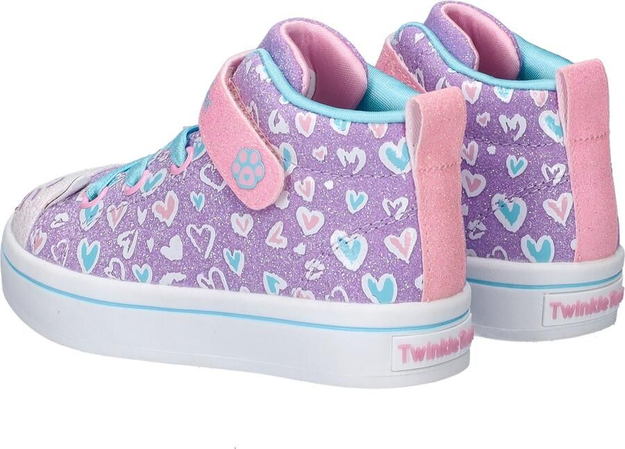 Skechers Skeechers Twinkle Toes Twi-Lites meisjes sneaker Lila - Foto 3