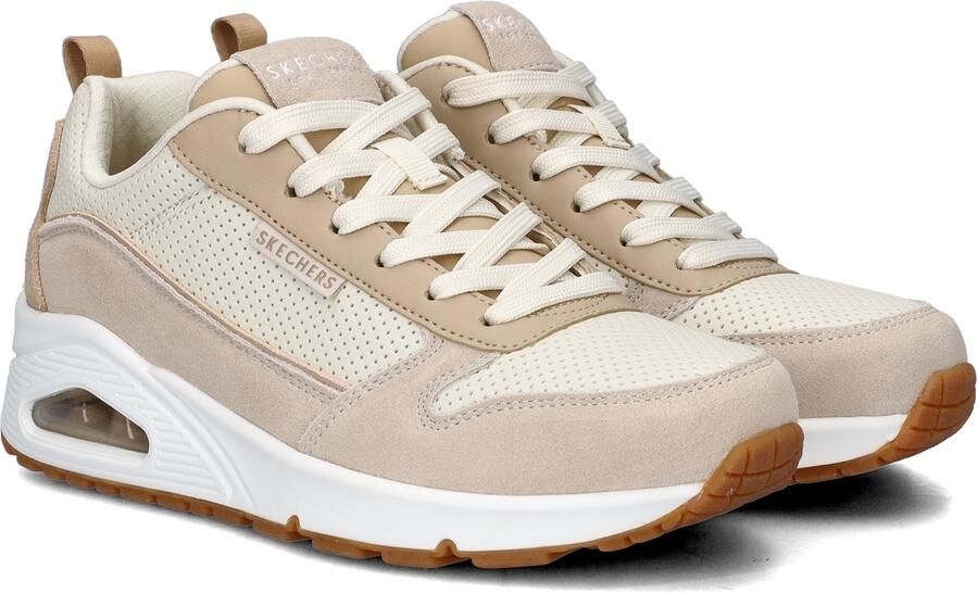 Skechers Uno Two Much Fun Dames Sneakers Taupe Zand - Foto 16