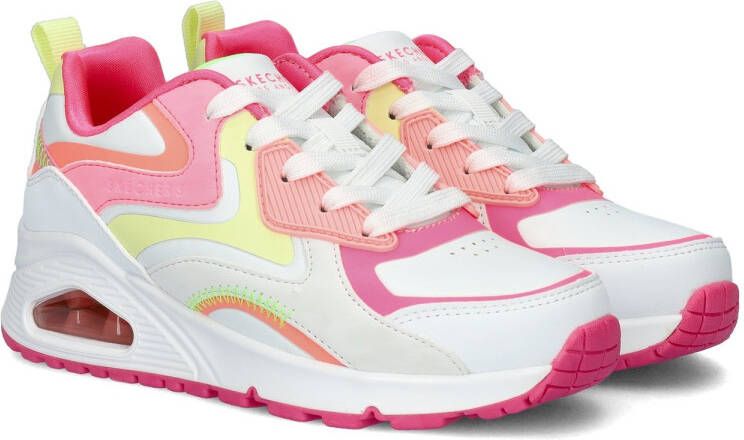 Skechers Uno Gen1 Color Surge Meisjes Sneakers Wit - Foto 8