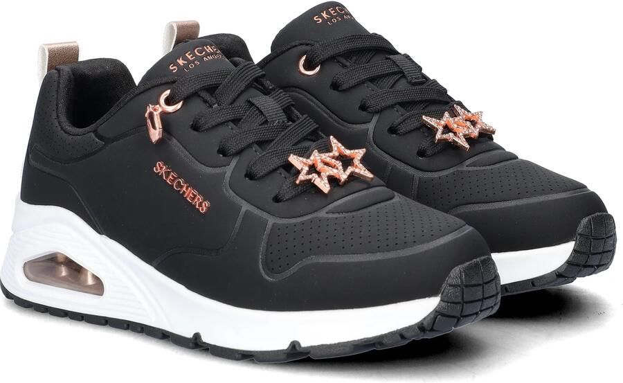 Skechers UNO GEN1 TRENDY JEWELS Meisjes Sneakers Zwart - Foto 4
