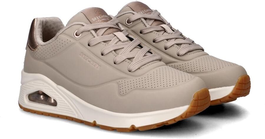 Skechers Sneakers UNO GOLDEN AIR Vrijetijdsschoen lage schoen veterschoen met metallic inzet - Foto 3