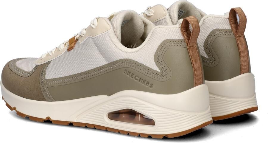Skechers Beige en olijfgroene sneaker met Air-Cooled Memoryfoam Beige Heren - Foto 15