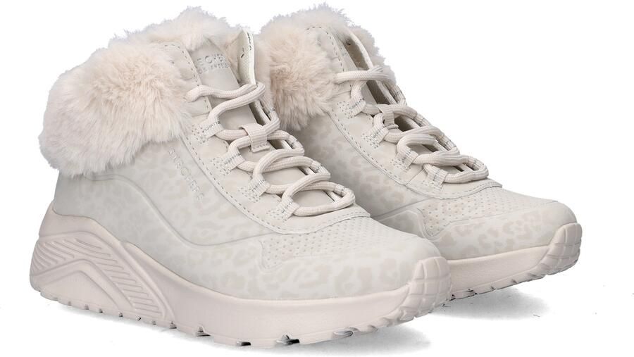 Skechers Uno Lite meisjes sneaker Off White - Foto 4