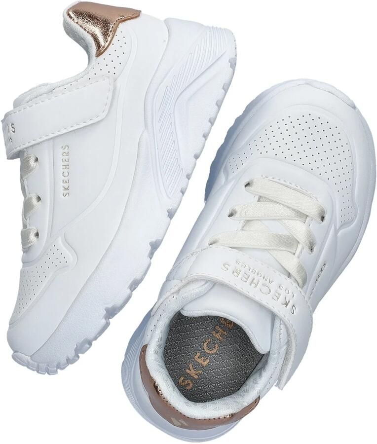 Skechers Uno Lite meisjes sneaker Wit - Foto 3