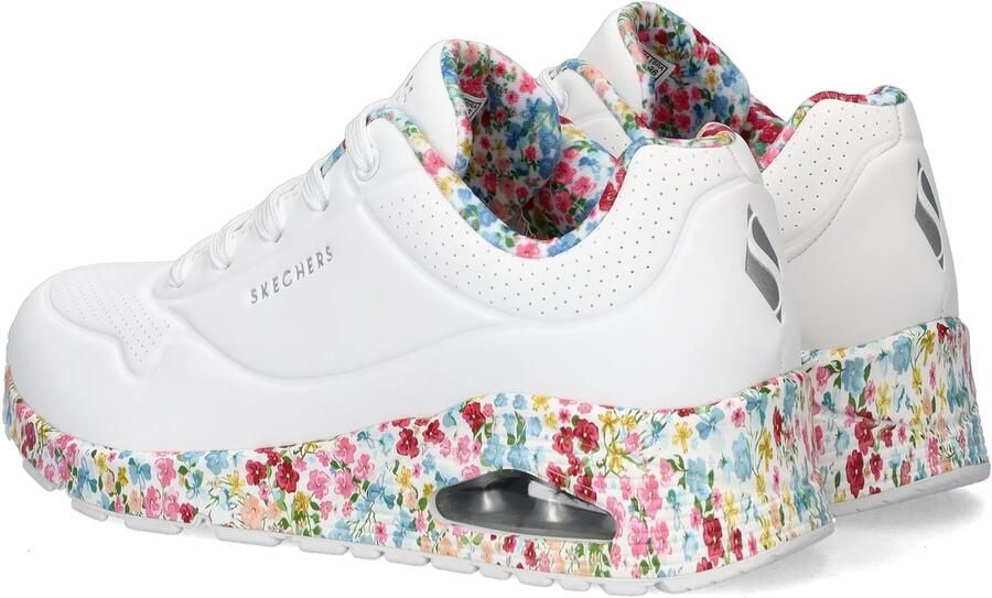 Skechers Sneakers UNO-MAJESTIC GARDEN wig sneaker plateausneaker met bedrukte zool - Foto 4