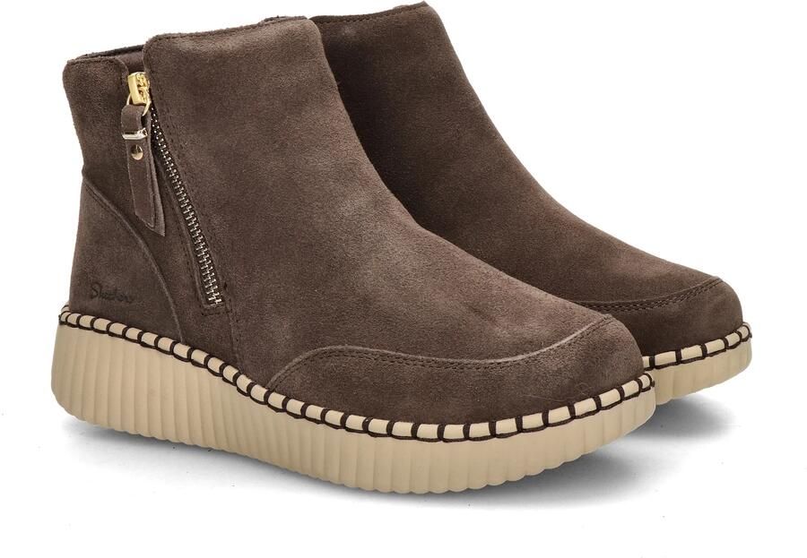 Skechers -art 169086- cho Wilshire Blvd Weekend Crush bruin -dames-2 ritsen - Foto 4