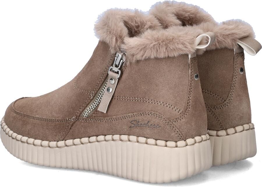 Skechers Wilshire Blvd Fresh Zip Dames Laarzen Beige - Foto 5