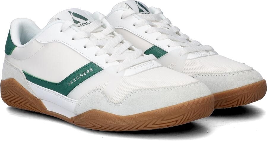 Skechers Zinger Evo Debut Brace heren sneaker Wit Groen - Foto 3