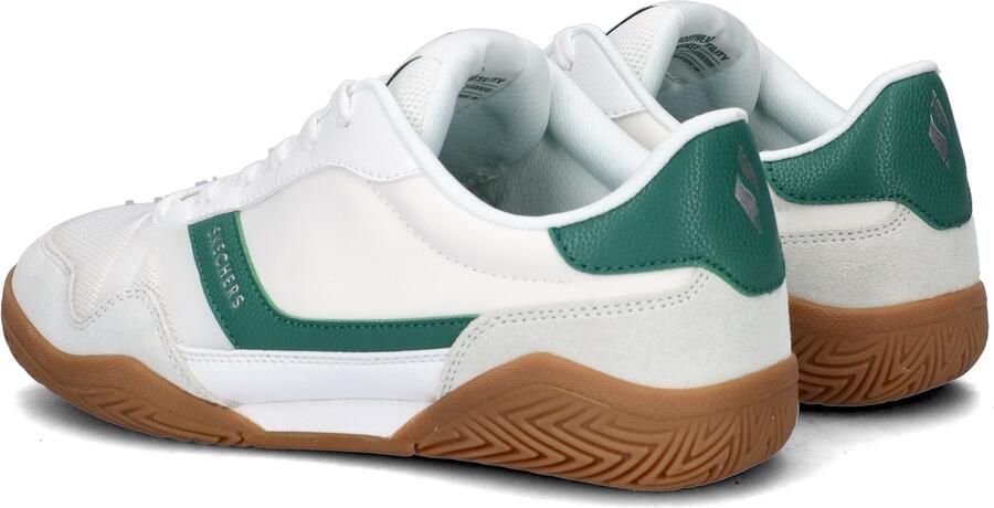 Skechers Zinger Evo Debut Brace heren sneaker Wit Groen - Foto 4
