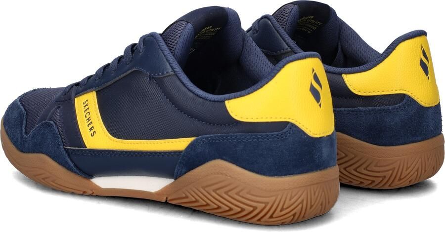 Skechers Zinger Evo Debut Brace heren sneaker Blauw multi - Foto 3