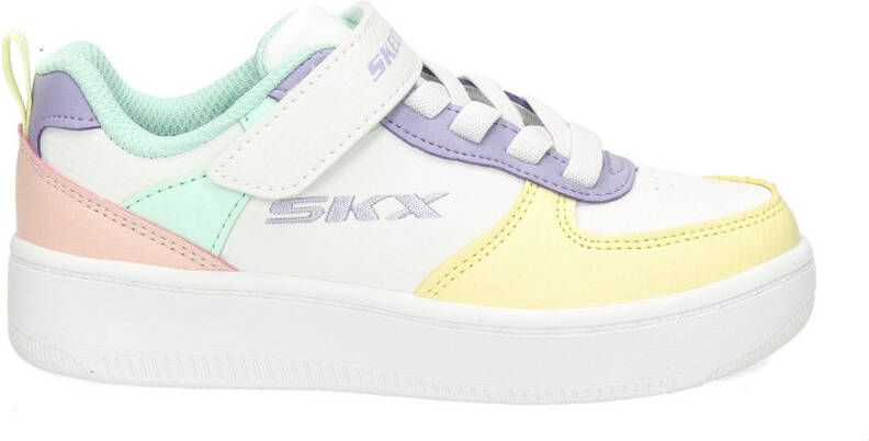 Skechers sneakers wit pastel Meisjes Imitatieleer Meerkleurig 32 - Foto 17