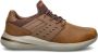 Skechers Delson 3.0 Ezra Sneakers bruin Leer - Thumbnail 4