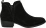Skechers Texas suède enkellaarzen zwart - Thumbnail 1