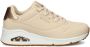 Skechers Sneakers UNO GOLDEN AIR Vrijetijdsschoen lage schoen veterschoen met metallic inzet - Thumbnail 4