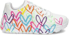 Skechers Uno Lite sneakers wit multi