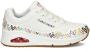 Skechers Uno Love All Around dames sneaker Wit - Thumbnail 2