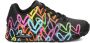 Skechers Uno Love sneakers zwart multi - Thumbnail 2