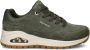 Skechers Uno Rugged suède sneakers donkergroen - Thumbnail 2