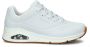 Skechers Uno Wide dames sneaker Wit - Thumbnail 2