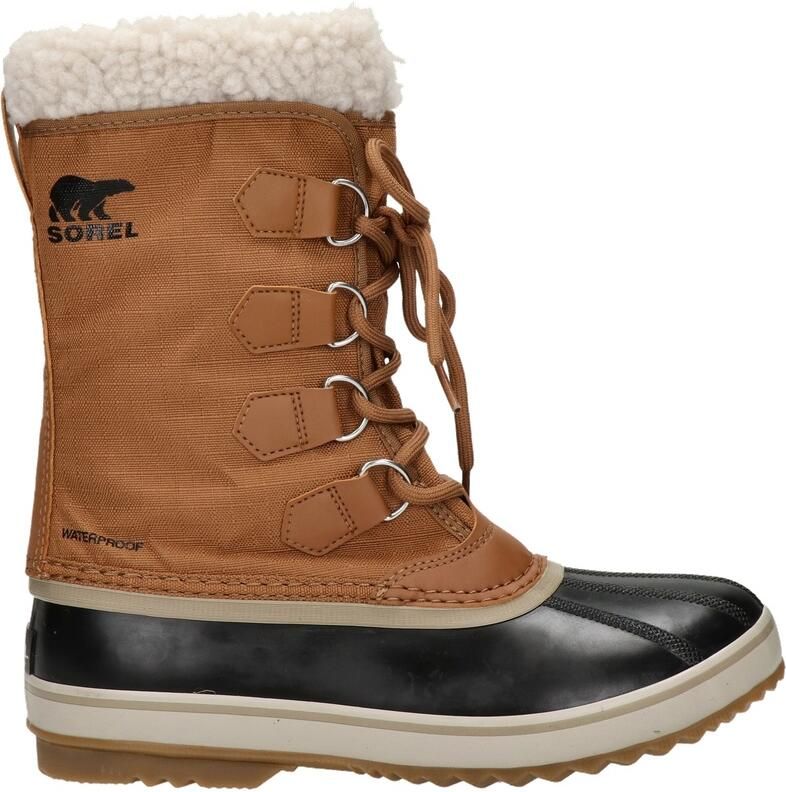 Sorel 1964 PA ?? NYLON WP Men's Snowboots Camel Brown Black - Foto 2
