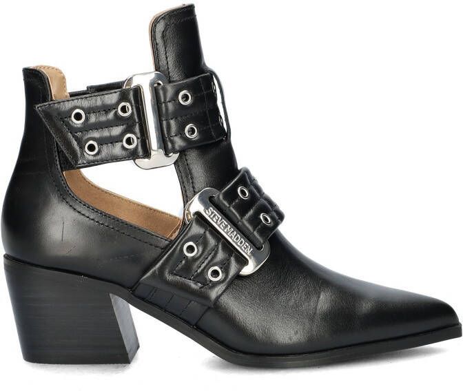 Steve Madden Grazia Enkellaarsjes Enkelboots Dames Zwart