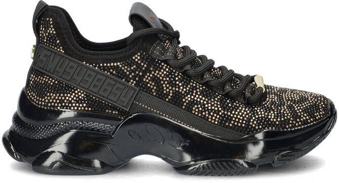 STEVE MADDEN Maxilla-S zwarte sneakers Zwart Synthetisch Lage sneakers Dames