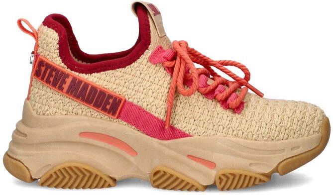 Steve Madden Project meisjes sneaker Beige multi