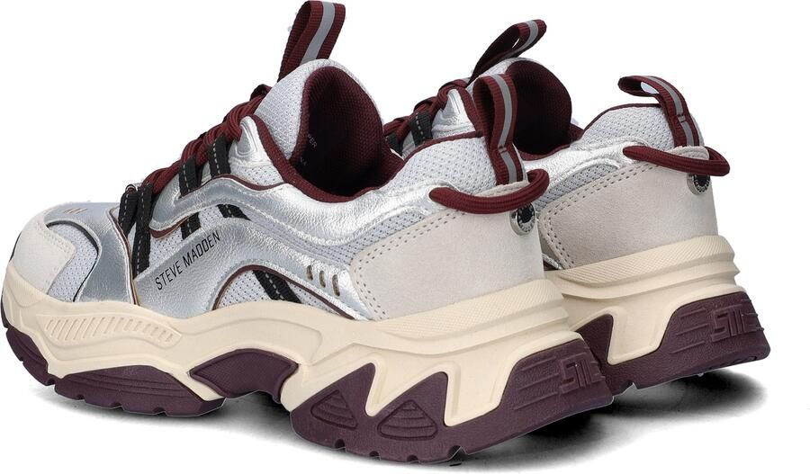 Steve Madden Animates-E chunky sneakers donkerrood grijs - Foto 7