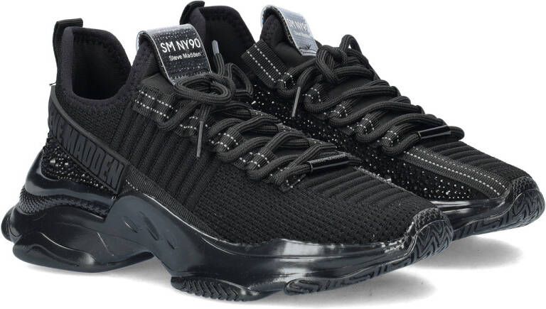 Steve Madden Dames Sneakers Maxilla R Sneaker Jet Black Zwart - Foto 10