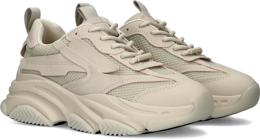 STEVE MADDEN Possess Beige Leer Lage sneakers Unisex - Foto 4