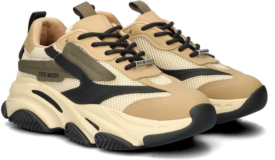 Steve Madden Heren Sneaker Bruin SM12000480 KHA Possess - Foto 4
