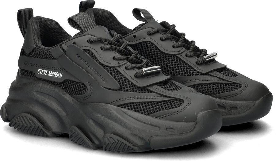 Steve Madden Possession-E Sneaker Dames Casual Schoenen Zwart Dames - Foto 9