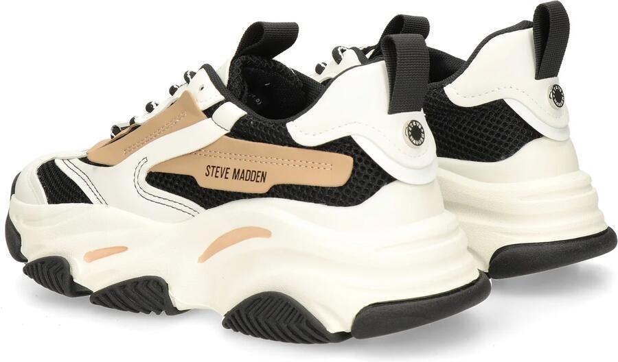 STEVE MADDEN Possession-E tan Zwart Kunststof Lage sneakers Dames - Foto 10
